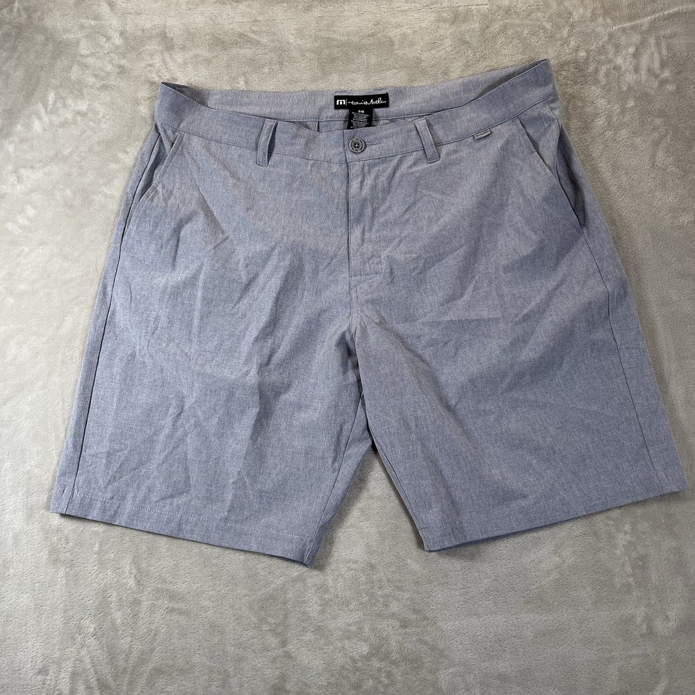 Travis Mathew Shorts Mens 38 Golf Chino Performance Casual Preppy Outdoors‎